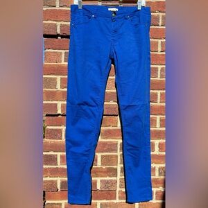 GUC Royal Blue H&M cigarette skinny jeans size 10 fit like a 6